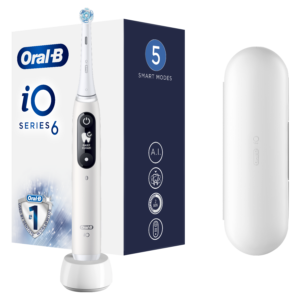 Oral-B iO6 elektriline hambahari White (iO-tehnoloogia magnetajamiga)