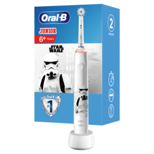 Oral-B PRO3 JUNIOR Star Wars surveanduriga elektriline hambahari lastele (alates 6.a)