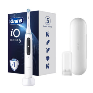 Oral-B iO5 elektriline hambahari Quite White (iO-tehnoloogia magnetajamiga)