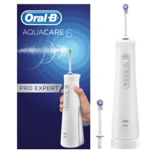 Oral-B AquaCare 6 PRO EXPERT Oxyjet-tehnoloogiaga hambavahepuhastaja