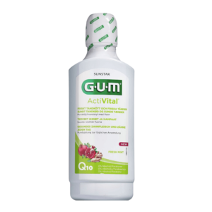 GUM ActiVital suuvesi 500ml (sisaldab Q10 koeensüümi) - hoiab hambad ja igemed terved