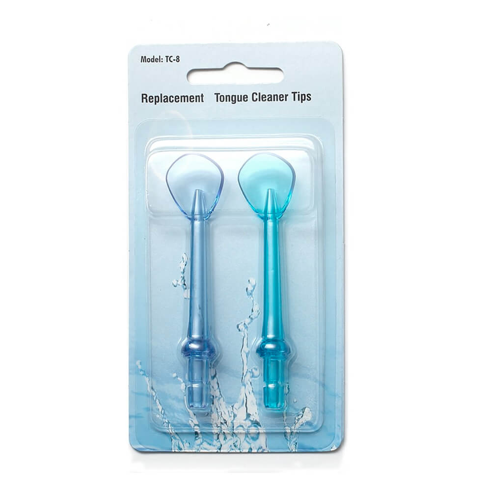 H2O floss veepritsi vahetusotsikud - Tongue Cleaner Tips (TC-8)