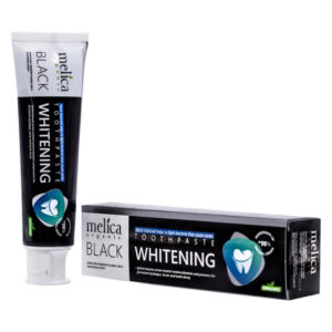 Melica Organic Black WHITENING valgendava toimega hambapasta söega 100ml