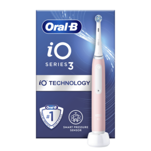 Oral-B iO3 elektriline hambahari Blush Pink (iO-tehnoloogia magnetajamiga)