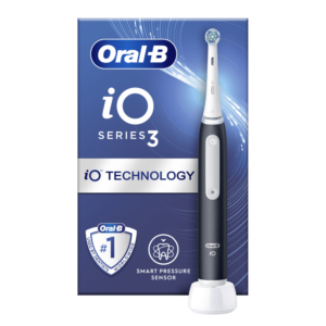 Oral-B iO3 elektriline hambahari Matte Black (iO-tehnoloogia magnetajamiga)