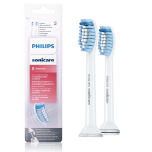 Philips Sonicare Sensitive Standard (Ultra Soft) ülipehmed hambaharja otsikud HX6052/07 (VALGE