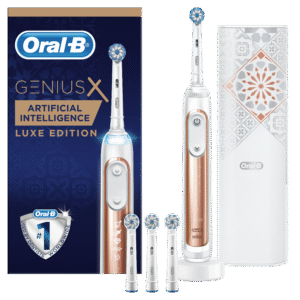 Oral-B Genius X 20000N Rose Gold LUX Edition elektriline hambahari surveanduriga (6 režiimi