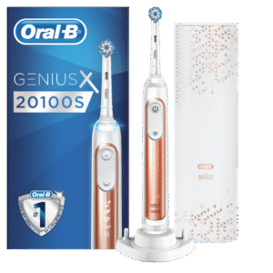 Oral-B GENIUS X 20100S Rose Gold elektriline hambahari (surveanduri