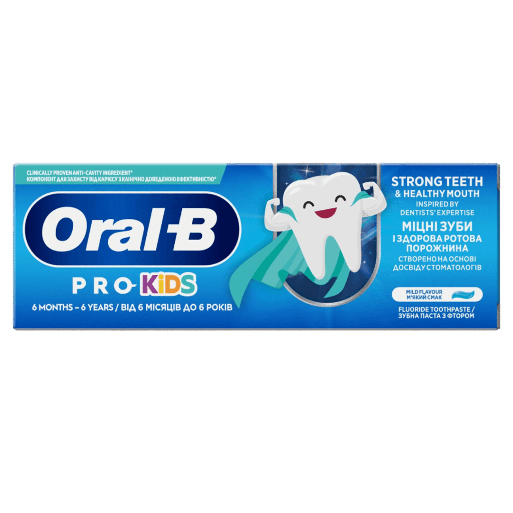 Oral-B PRO Kids hambapasta lastele 50ml (6 kuud-6 aastat)