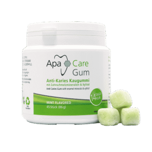 ApaCare GUM närimiskumm ksülitooli ja hambaemaili mineraalidega (45tk)