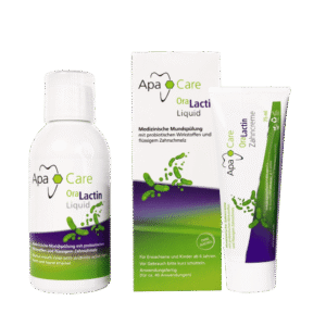 ApaCare OraLactin pre- ja postbiootiline hambapasta 75ml + suuvesi 200ml
