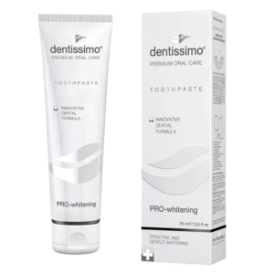 Dentissimo PRO-Whitening 75ML hambapasta (efektiivne valgendamine)