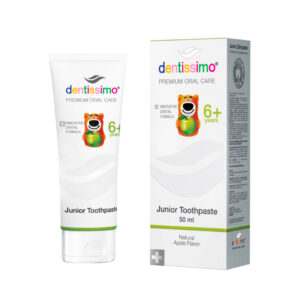 Dentissimo JUNIOR 6+ hambapasta lastele 50ML (loodusliku õuna maitseline)