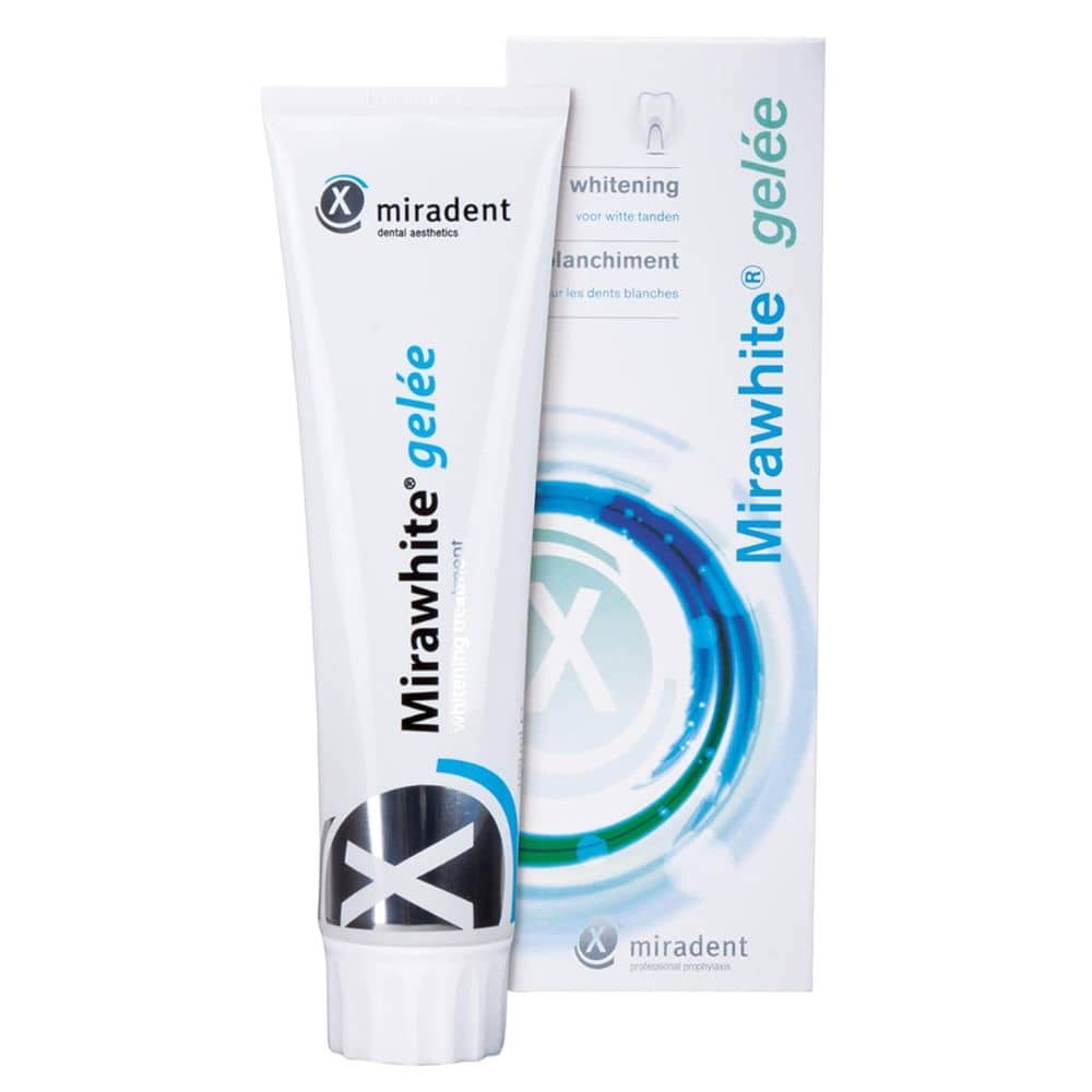 Miradent Mirawhite hambageel valgendava ja poleeriva toimega 100ml
