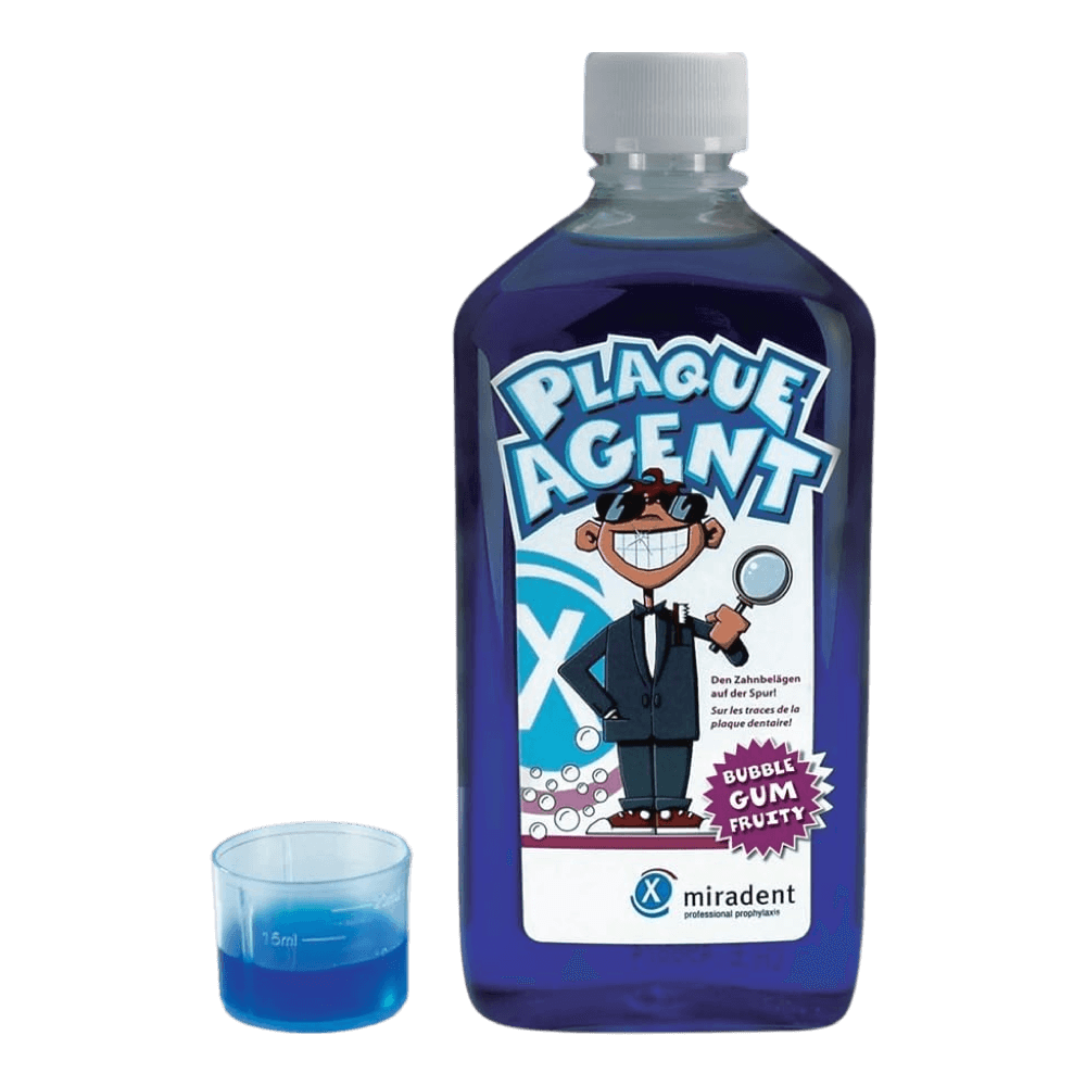 Miradent PLAQUE AGENT indikaatorvedelik katukontrolliks 500ml