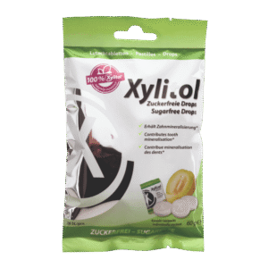 Lutsukommid Miradent MELON 100% Xylitol 60g (suhkruvabad pastillid ksülitooliga)