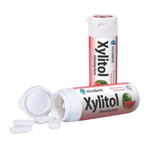 Närimiskumm Miradent 100% Xylitol ARBUUS (30g