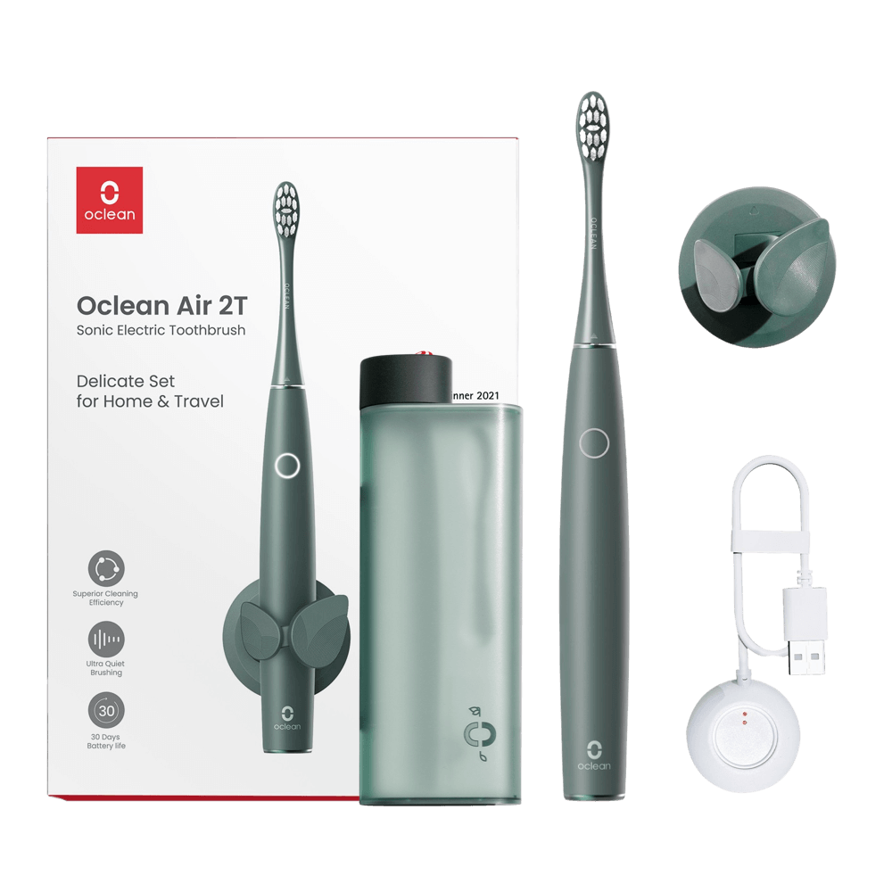 Oclean Air 2T Green elektriline hambahari ROHELINE (1 otsik