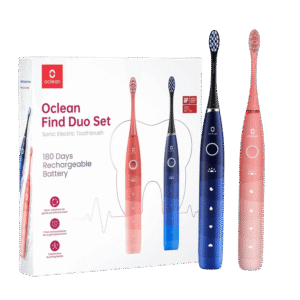 Oclean Find Duo Set elektriline hambahari DUO komplekt (2 hambaharja)