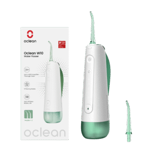 Oclean W10 Green irrigaator ROHELINE juhtmevaba veeprits (2 otsikut)