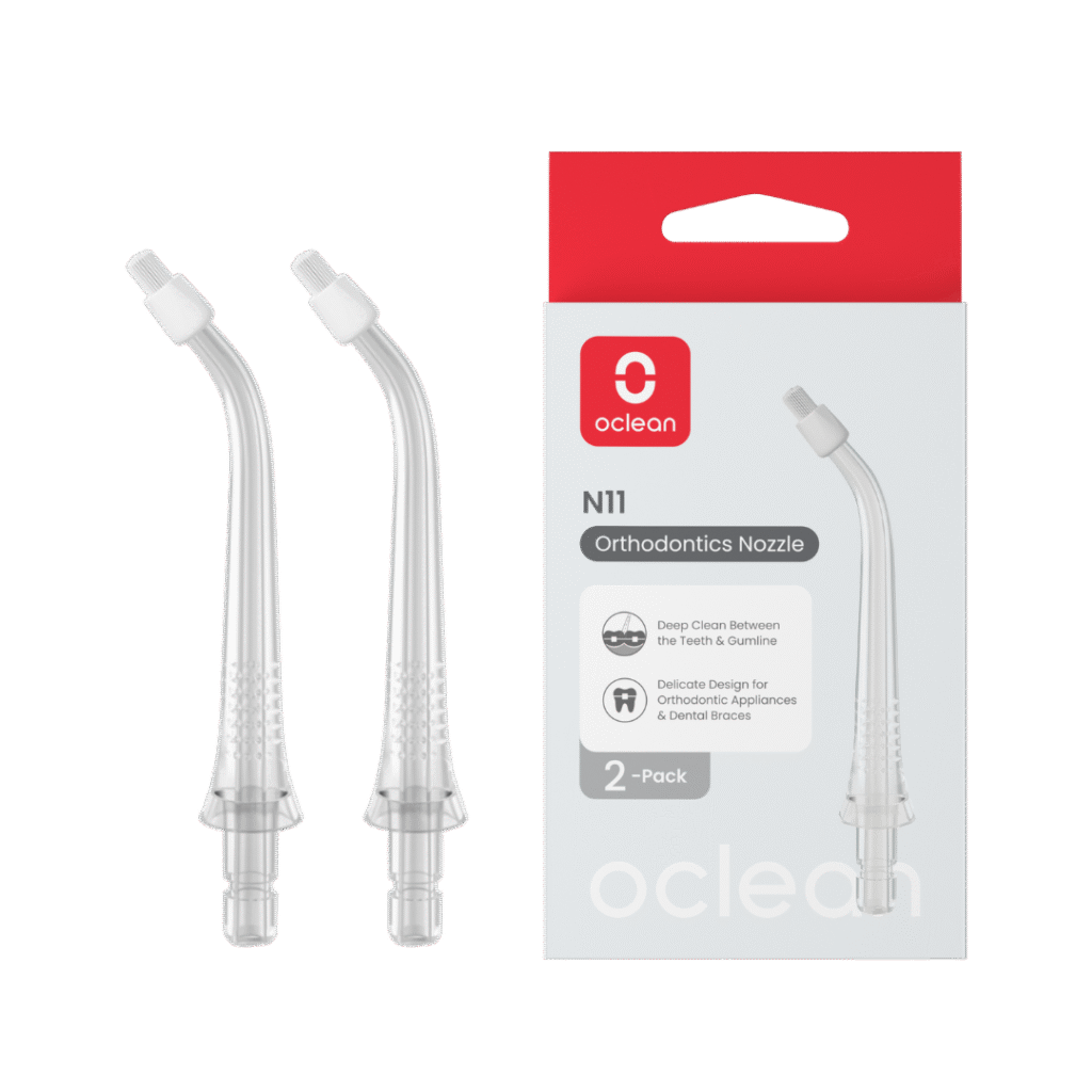 Oclean W10 irrigaatori ortodontilised otsikud (2 otsikut)