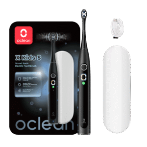 Oclean X KIDS S Black elektriline hambahari noortele MUST (alates 6a)