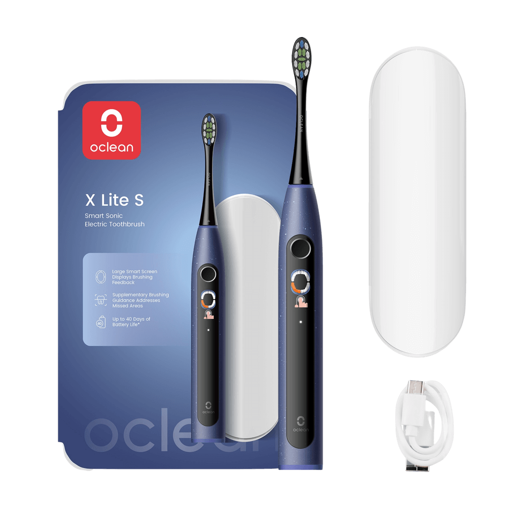 Oclean X Lite Blue Set elektriline hambahari SININE (1 otsik + Reisivutlar)