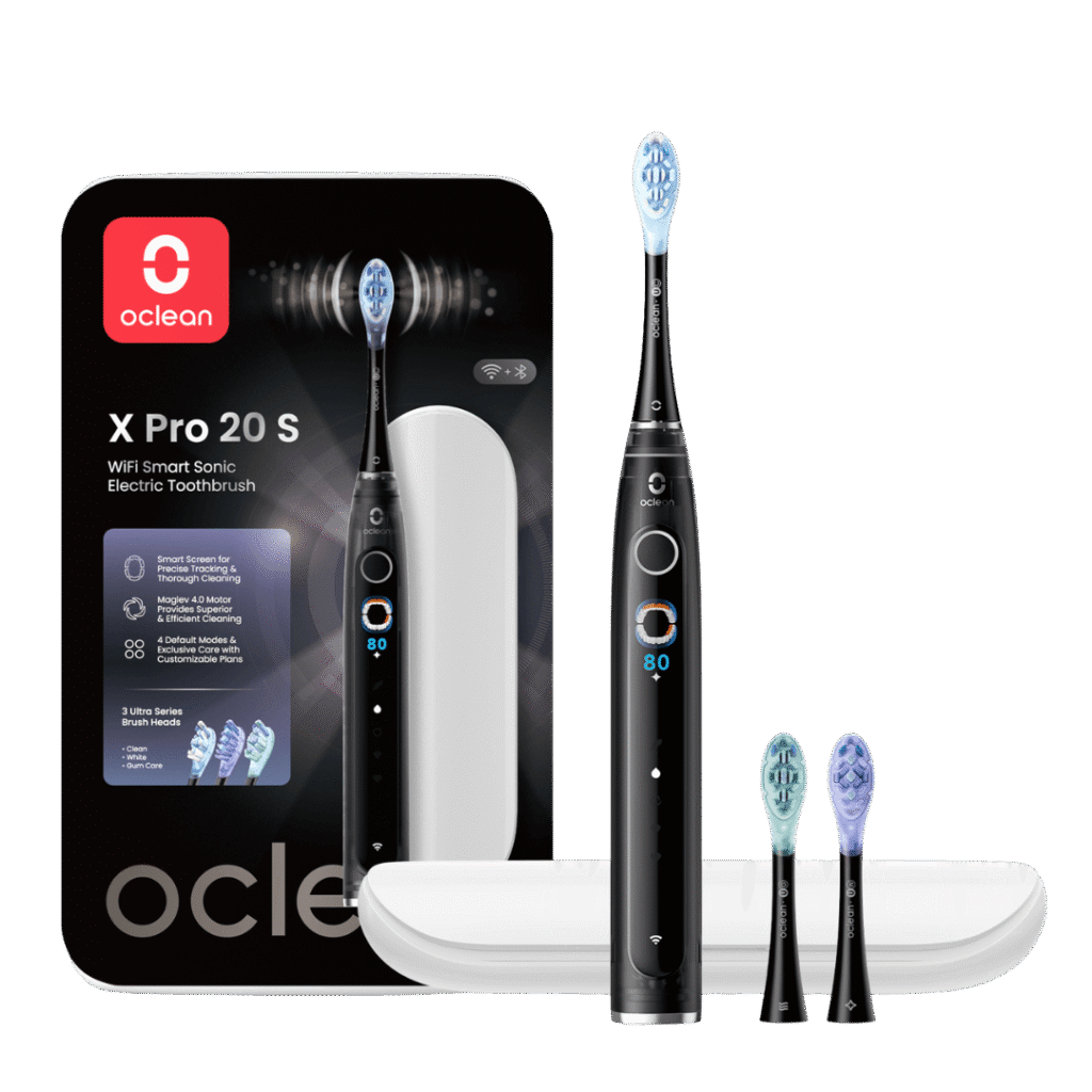 Oclean X Pro 20 Set elektriline hambahari Must (3 otsikut