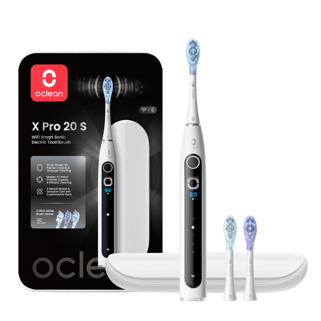 Oclean X Pro 20 Set elektriline hambahari VALGE (3 otsikut