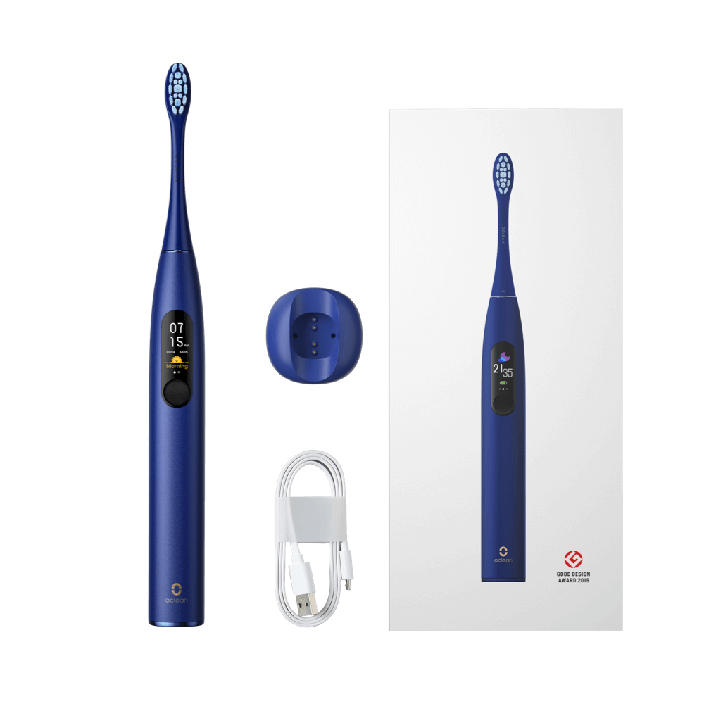 Oclean X Pro Navy Blue elektriline hambahari SININE (1 otsik)