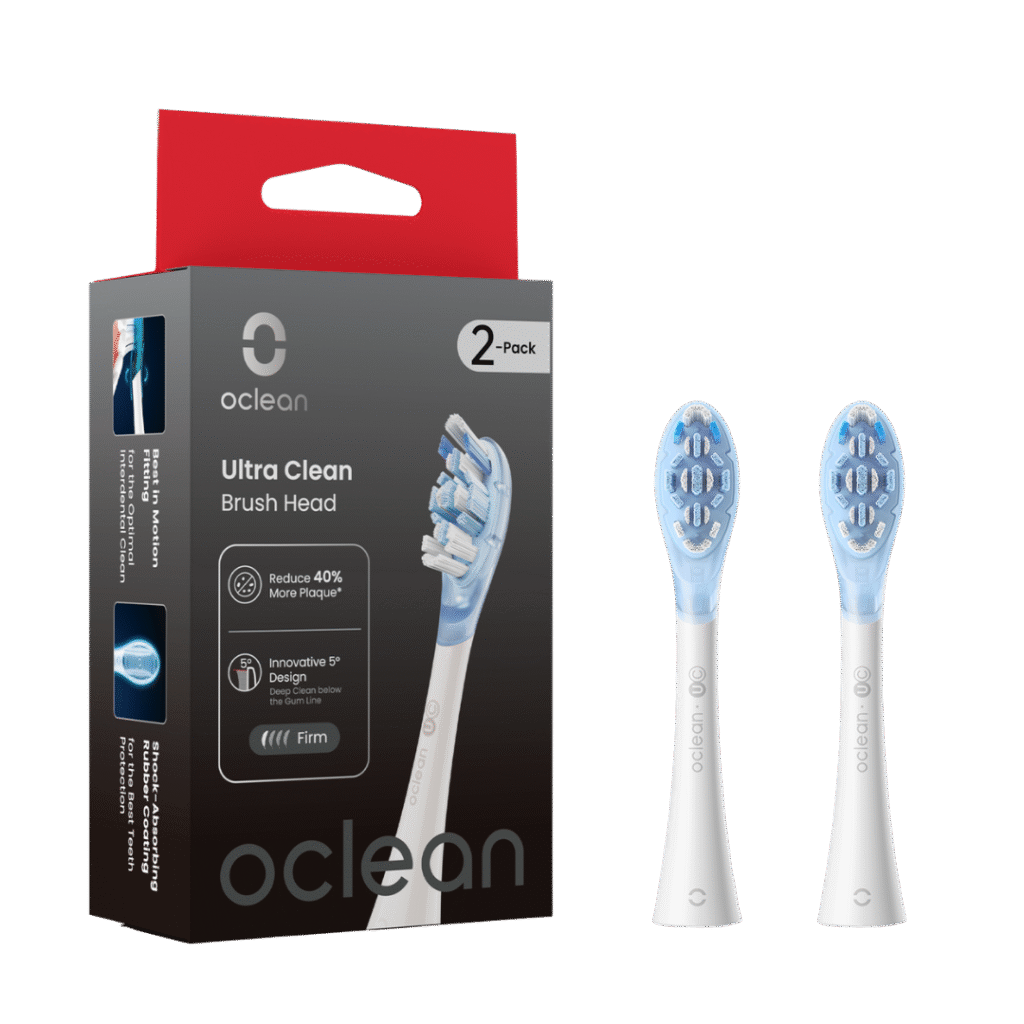 Oclean X Ultra CLEAN tugevad hambaharja otsikud UC03 (VALGE