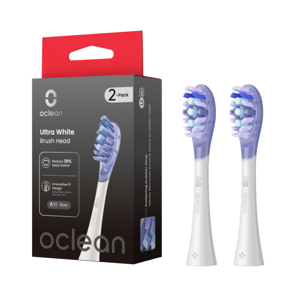 Oclean X Ultra WHITE tugevad valgendavad hambaharja otsikud UW03 (VALGE