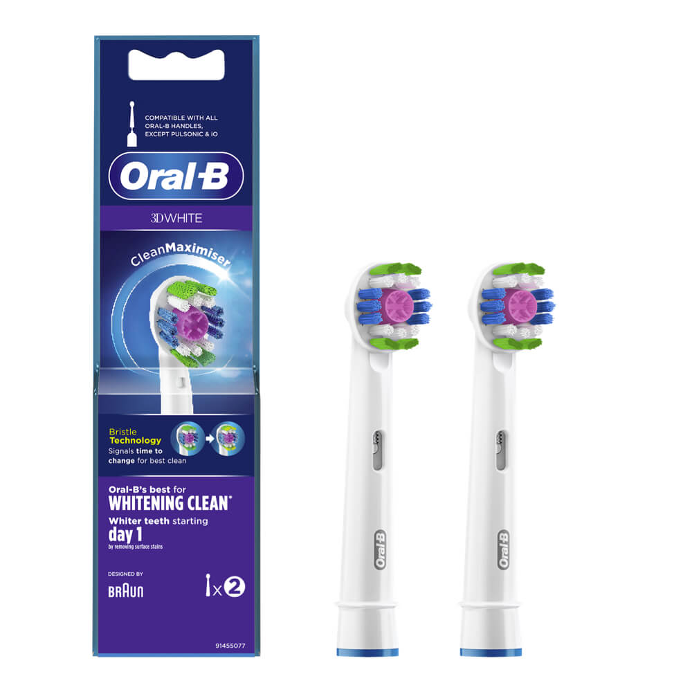 Oral-B 3D WHITE valgendavad hambaharja otsikud (EB18-2