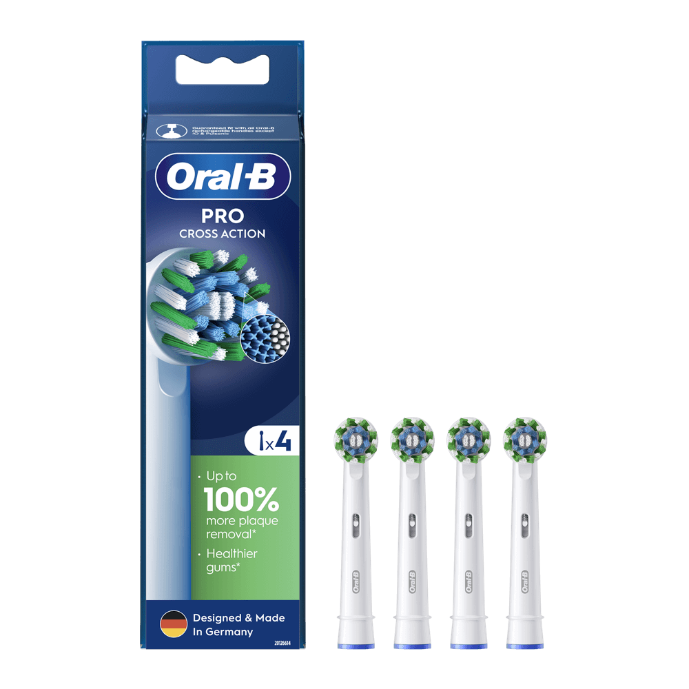 Oral-B CROSS ACTION Pro hambaharja otsikud (EB50-4
