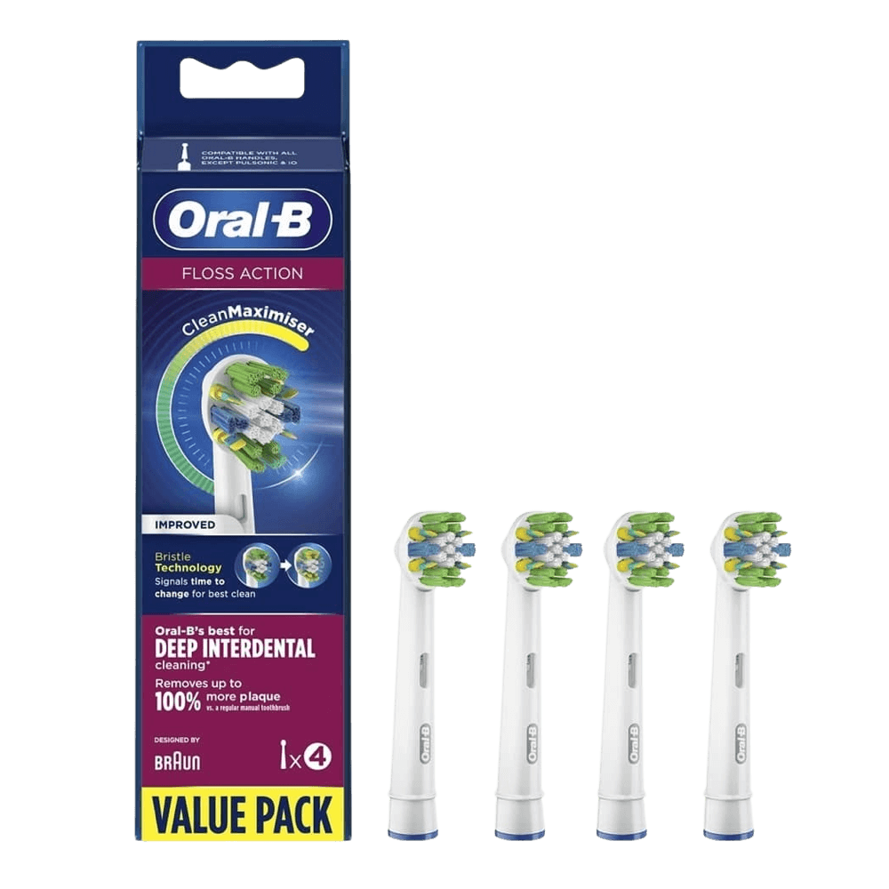 Oral-B FlossAction sügavpuhastavad hambaharja otsikud (EB25RB-4