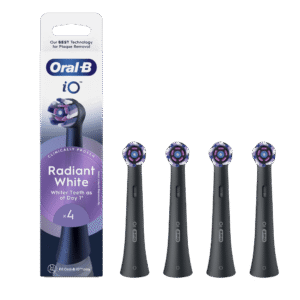 Oral-B iO Radiant White valgendavad hambaharja otsikud MUST (WB-4