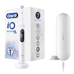 Oral-B iO9S elektriline hambahari White Alabaster (iO-tehnoloogia magnetajamiga)