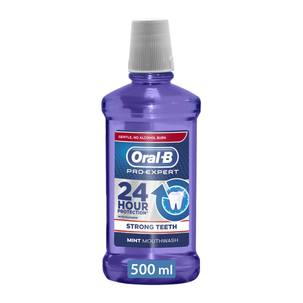 Oral-B Pro-Expert suuloputusvesi Strong Teeth 500ml (tugevdab hambaid)