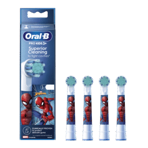 Oral-B PRO Kids 3+ SPIDERMAN laste ülipehmed hambaharja otsikud (EB10S-4K