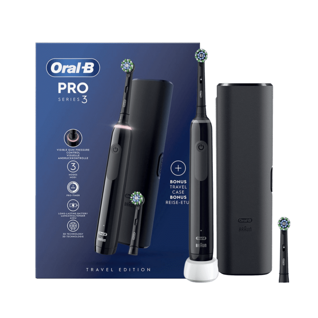 Oral-B PRO3 3500 Black elektriline hambahari surveanduriga (3 režiimi
