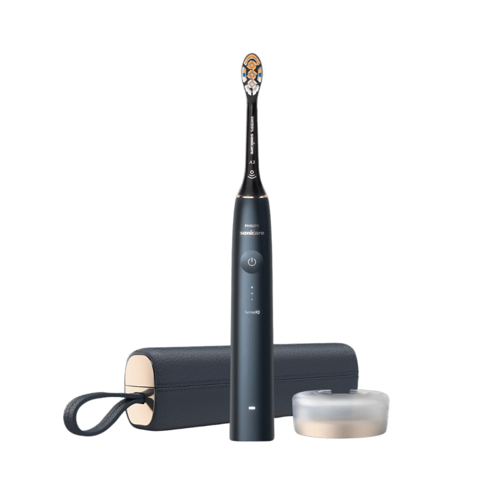 Philips Sonicare DiamondClean Prestige 9900 Tumesinine (HX9992) SenseIQ-ga + Reisivutlar