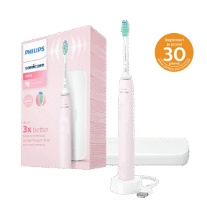Philips Sonicare 3100 seeria HX3673/11 elektriline hambahari surveanduriga ROOSA (1 otsik) + Reisivultar