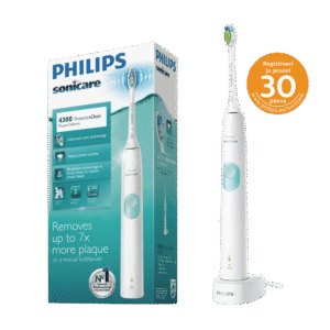 Philips Sonicare ProtectiveClean 4300 seeria VALGE (HX6807/24) 2 intensiivsust ja surveandur