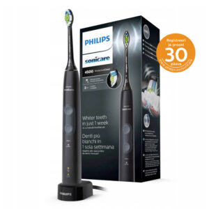 Philips Sonicare ProtectiveClean 4500 elektriline hambahari MUST (HX6830/44) 2 režiimi ja surveandur