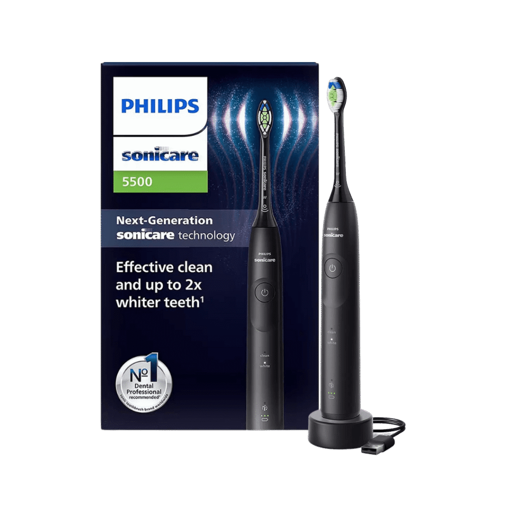 Philips Sonicare 5500 elektriline hambahari HX7111/01 MUST (2 režiimi