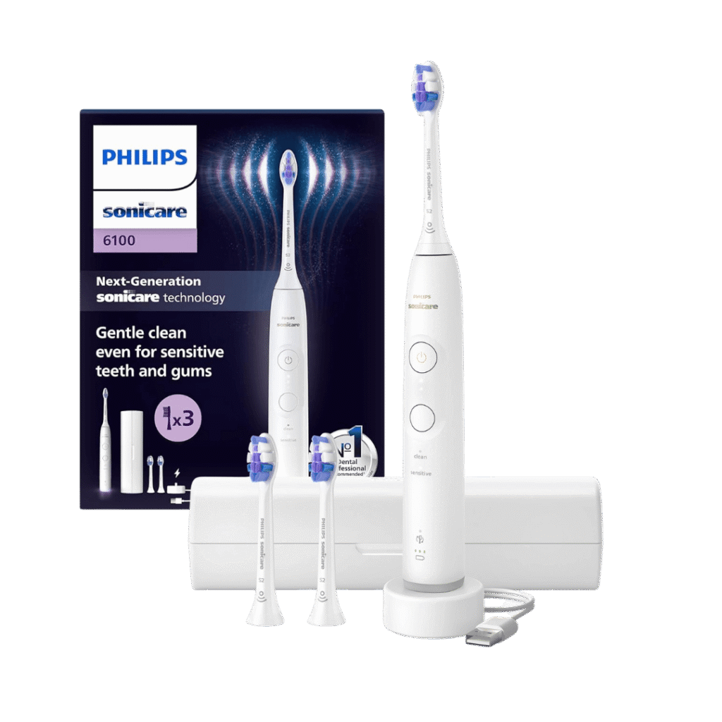 Philips Sonicare 6100 elektriline hambahari HX7400/02 VALGE (2 režiimi