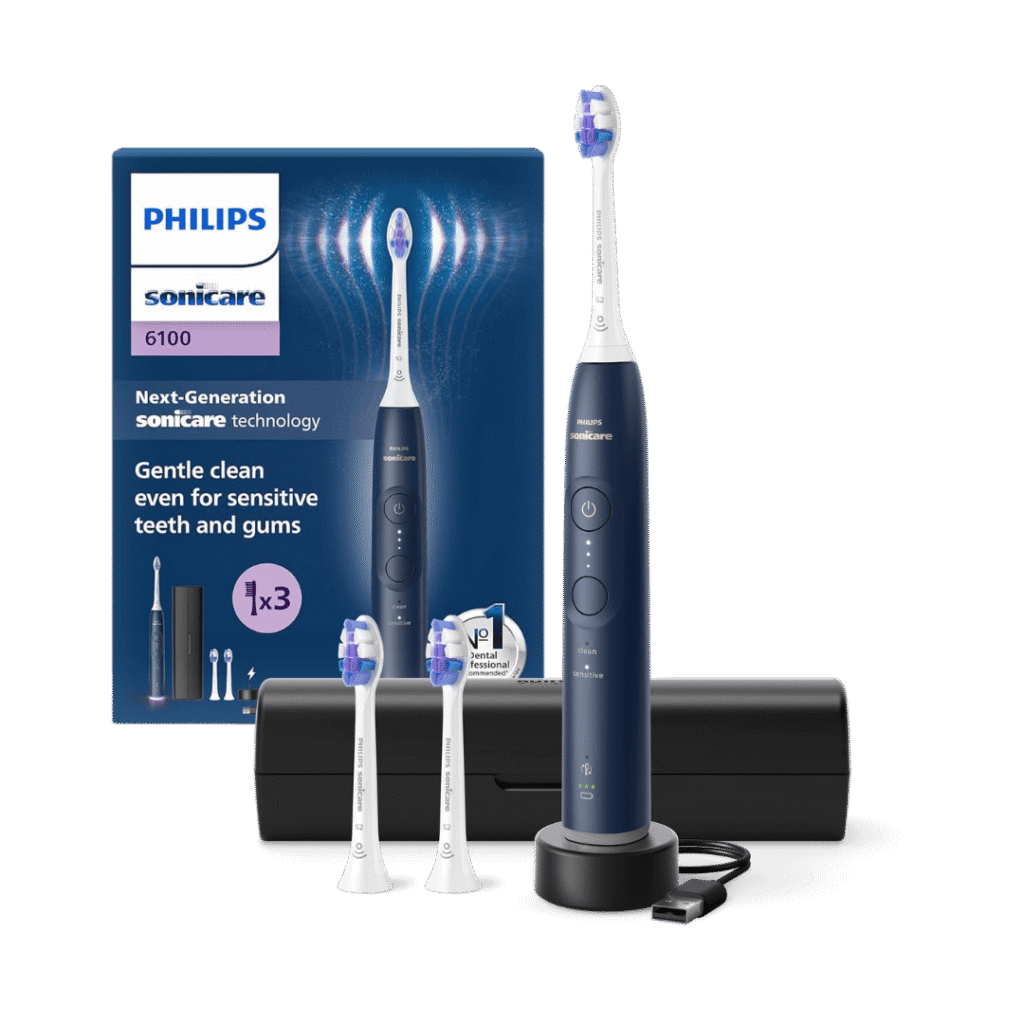 Philips Sonicare 6100 elektriline hambahari HX7403/01 MERESININE (2 režiimi