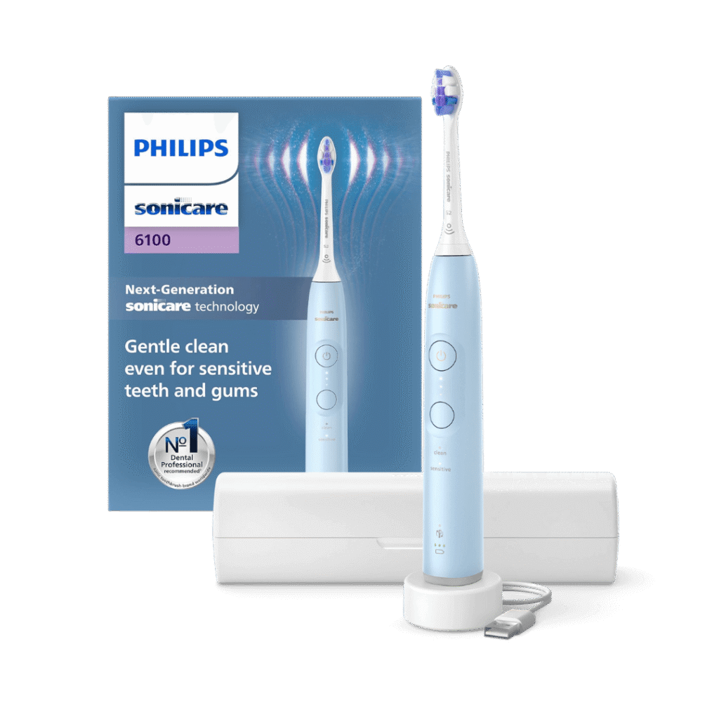 Philips Sonicare 6100 elektriline hambahari HX7406/02 HELESININE (2 režiimi
