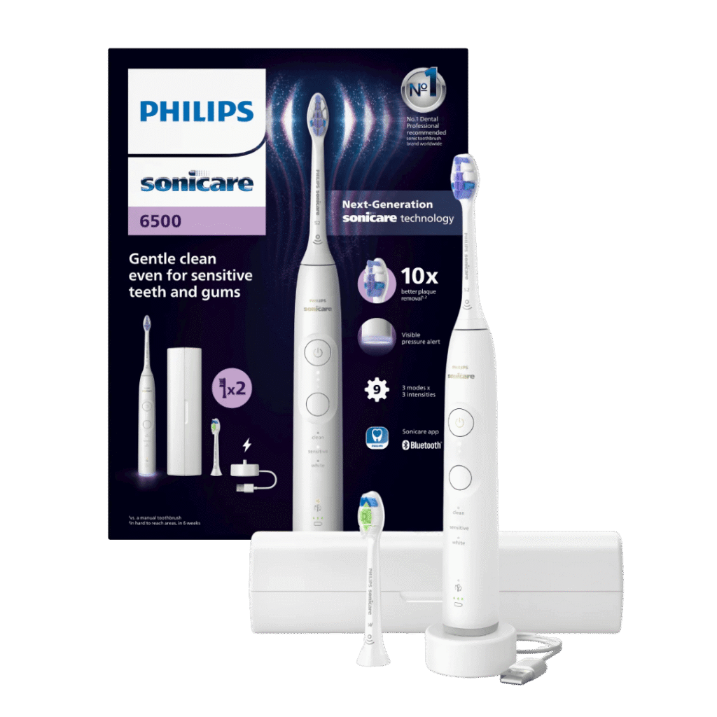 Philips Sonicare 6500 elektriline hambahari HX7410/02 VALGE (3 režiimi
