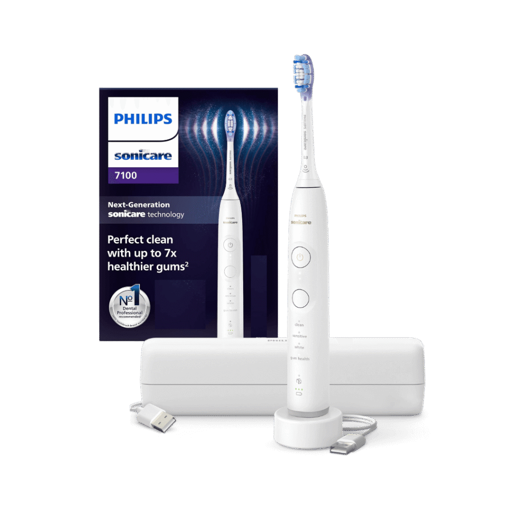 Philips Sonicare 7100 elektriline hambahari HX7420/01 VALGE (4 režiimi